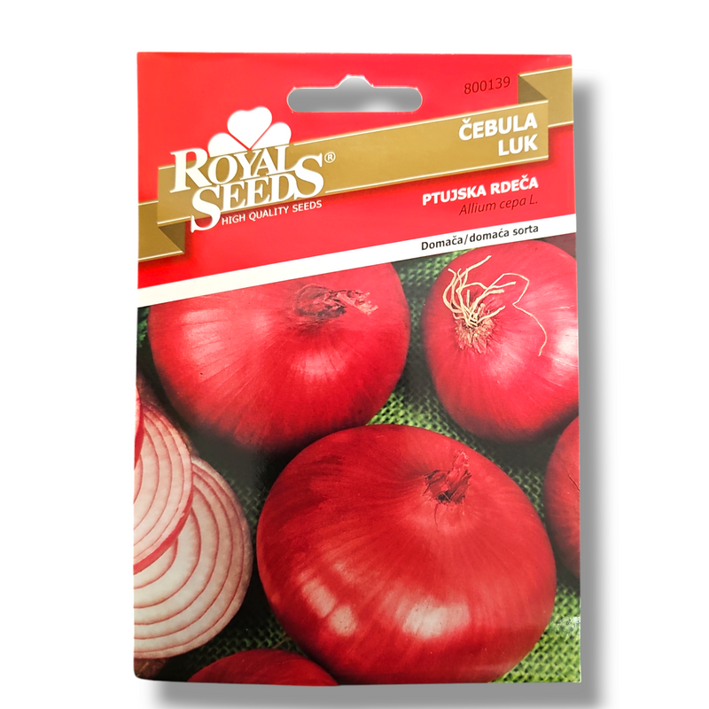 Čebula Ptujska rdeča Royal Seeds