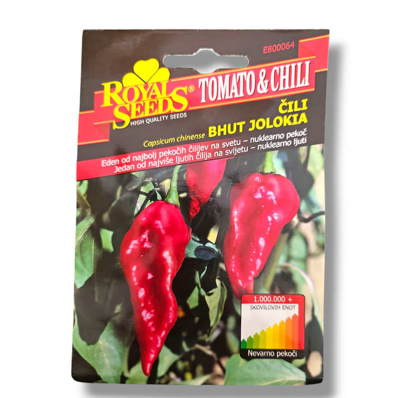 Čili Bhut Jolokia Royal Seeds