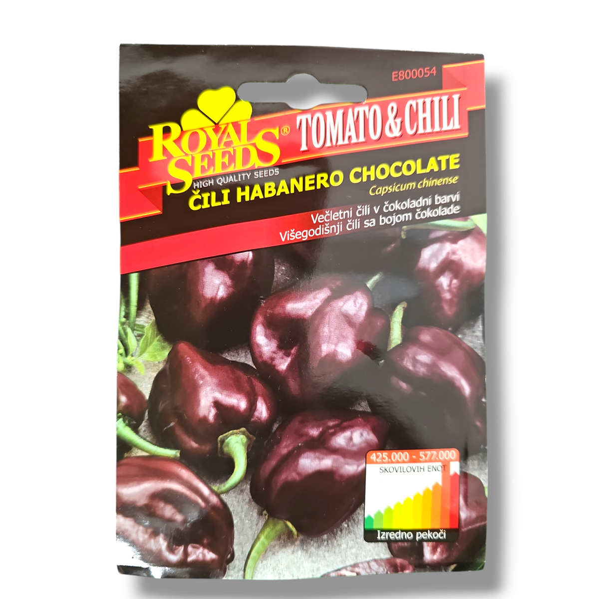 Čili Habanero Chocolate Royal Seeds