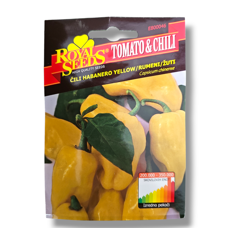 Čili Habanero yellow Royal Seeds