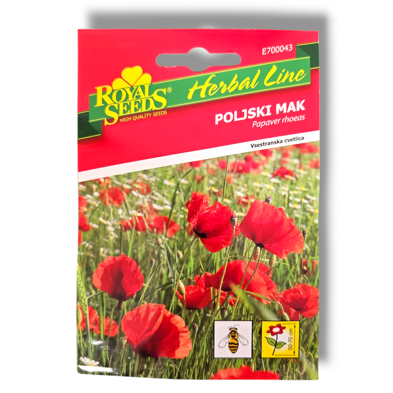 Poljski mak Royal Seeds